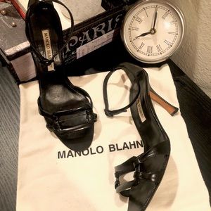Manolo Blahnik Leather Heels